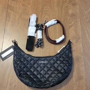 MZ WALLACE NWT Black Crosby Luna